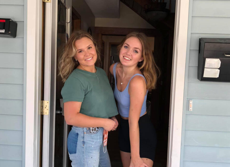 Living in the house!